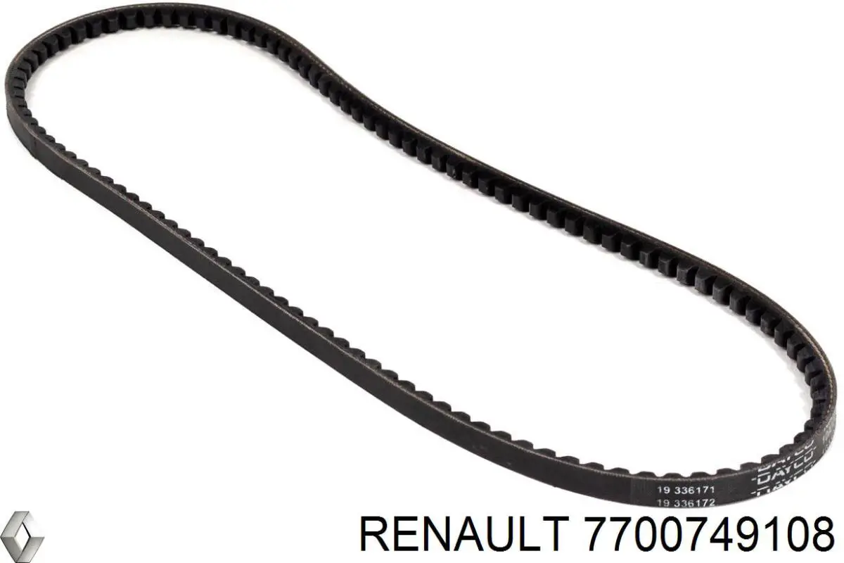 Клиновый ремень Renault (RVI) 7700749108 цена, от 3.25 USD