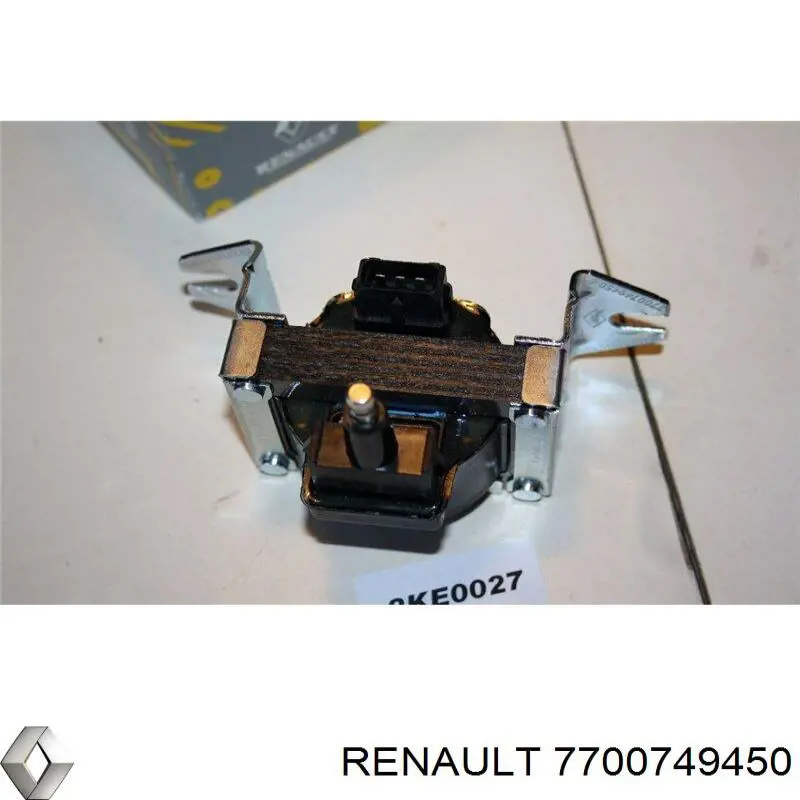 Катушка зажигания 7700749450 Renault (RVI)