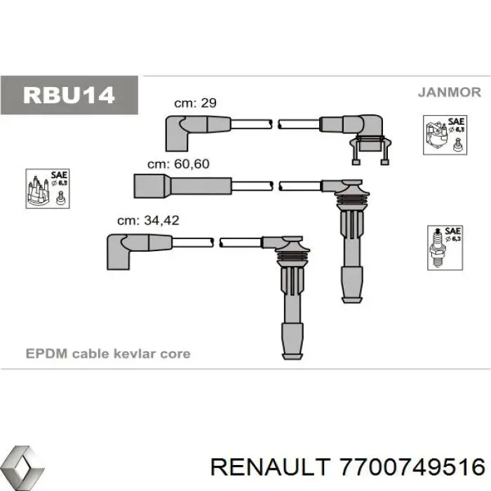 7700749516 Renault (RVI) 