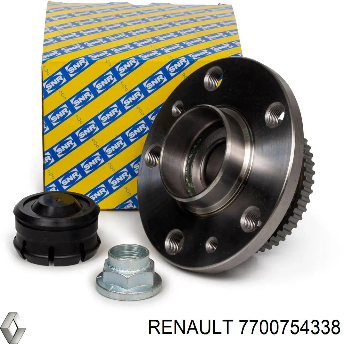 Tapa de buje de llanta 7700754338 Renault (RVI)