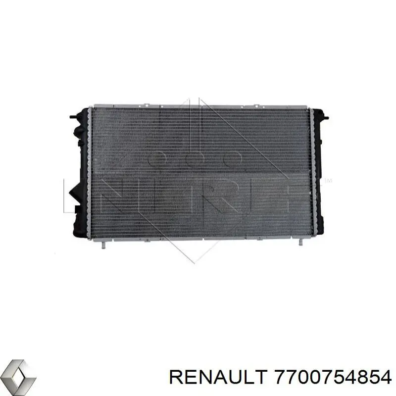 Радиатор 7700754854 Renault (RVI)