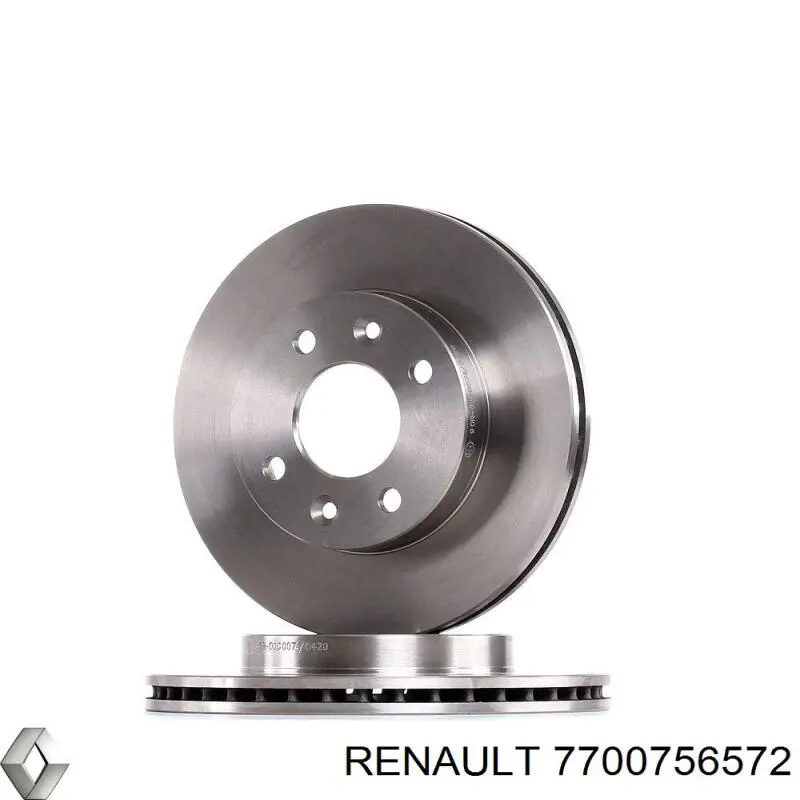 Купить 7700756572 Renault (RVI) Ротор тормозной