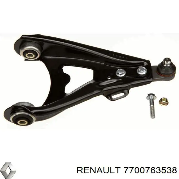 Perno de fijación, brazo oscilante delantera, inferior 7700763538 Renault (RVI)