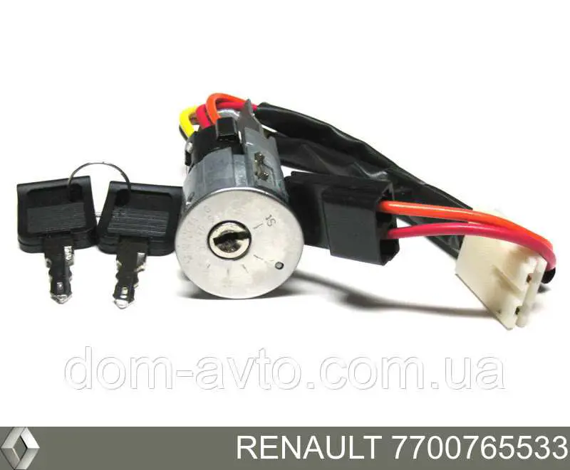 Купить 7700765533 Renault (RVI) Замок зажигания