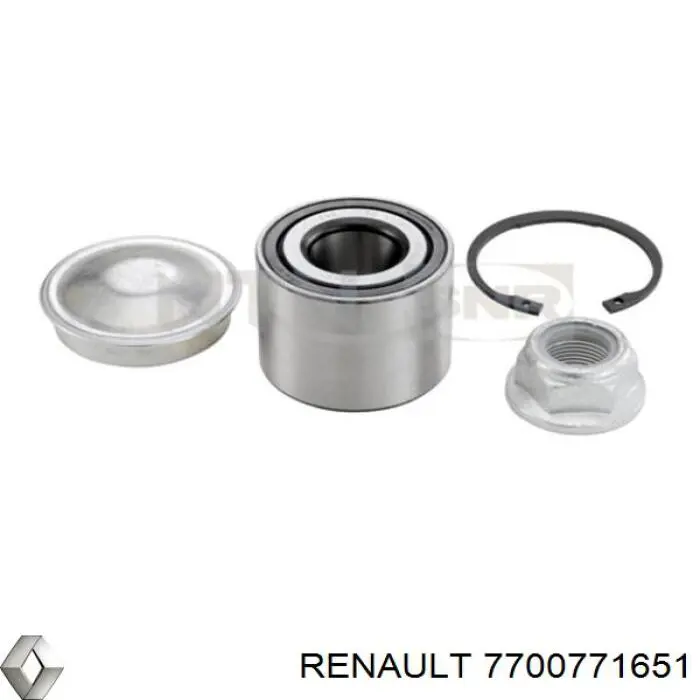 Tampão de cubo para Renault Laguna (B56)