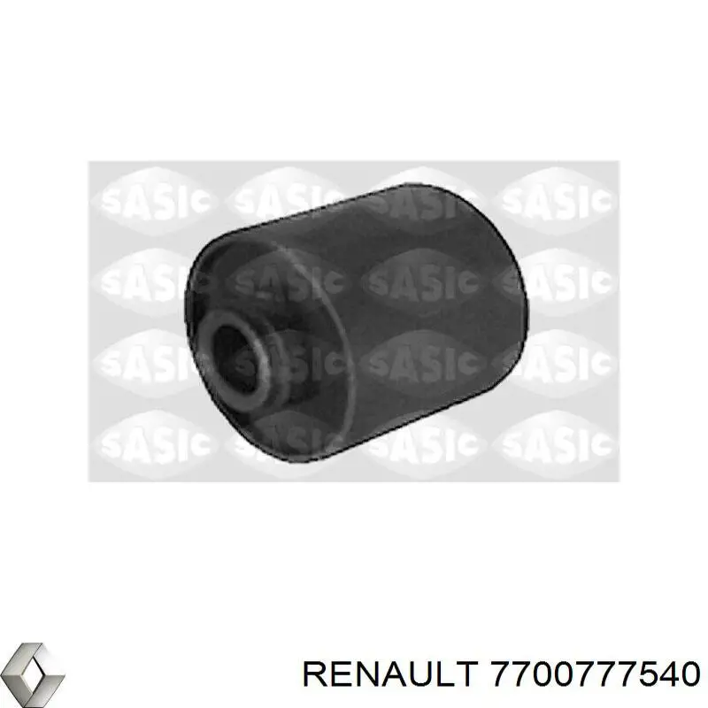 Silentblock de suspensión delantero inferior 7700777540 Renault (RVI)