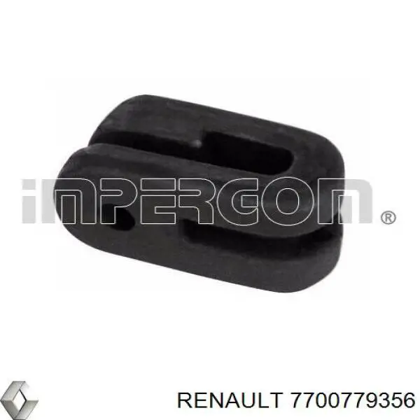 7700779356 Renault (RVI) подушка крепления глушителя