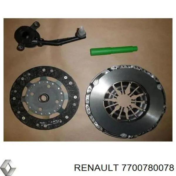 Тормозные диски 7700780078 Renault (RVI)