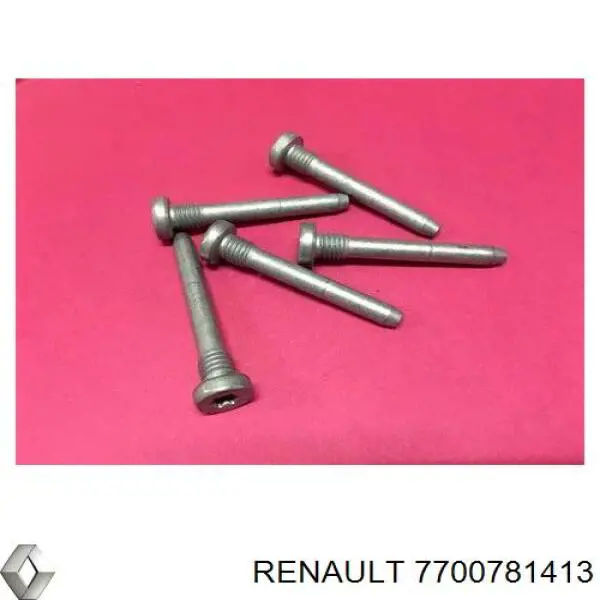 Vastago, (Pasador) Bisagra Puerta 7700781413 Renault (RVI)