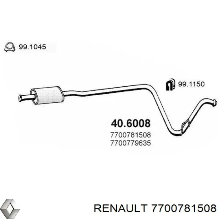  7700781508 Renault (RVI)