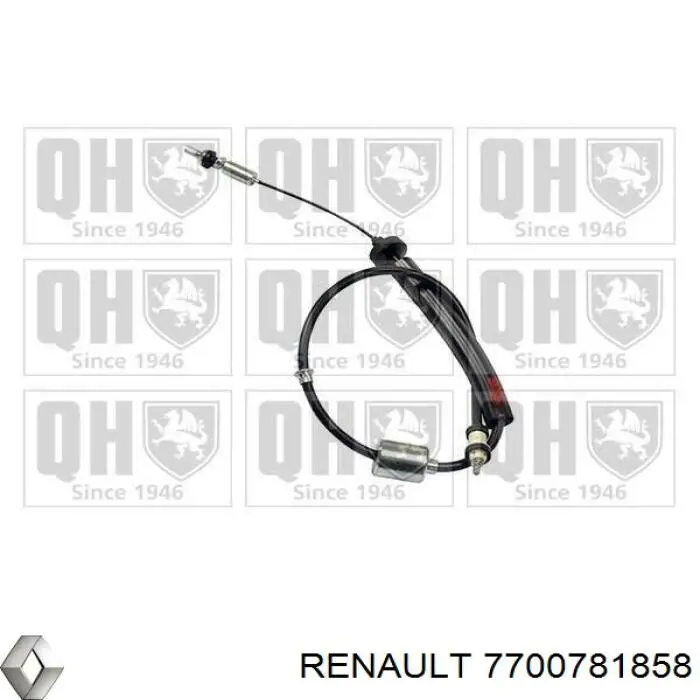 7700803913 Renault (RVI) трос сцепления