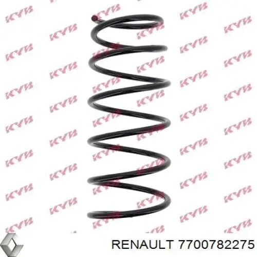 Передняя пружина 7700782275 Renault (RVI)