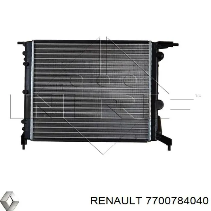 Радиатор 7700784040 Renault (RVI)