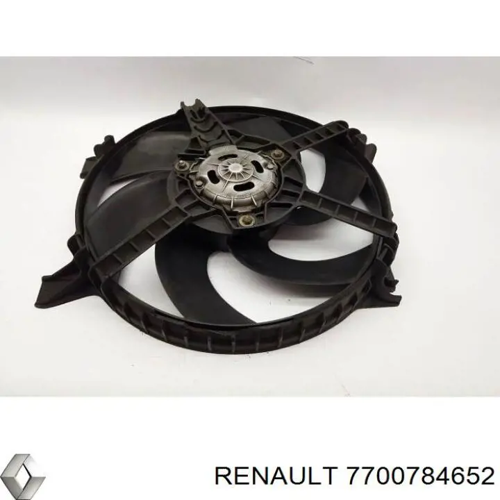 Купить 7700784652 Renault (RVI) Крыльчатка радиатора охлаждения