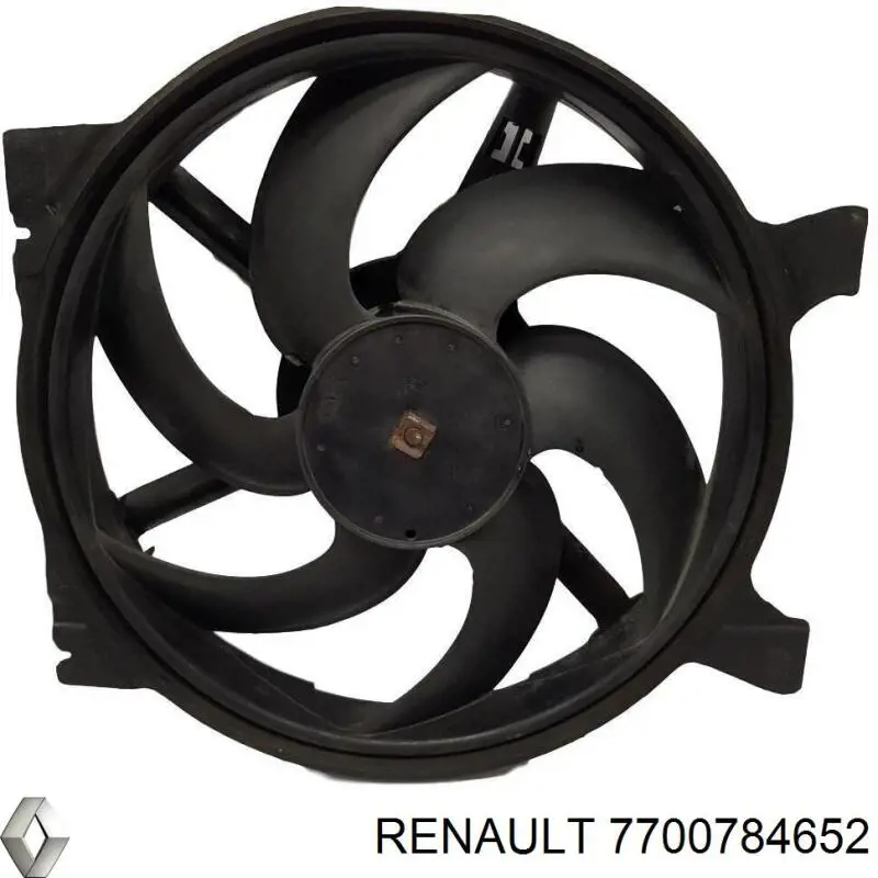 7700784652 Renault (RVI) вентилятор (крыльчатка радиатора охлаждения)