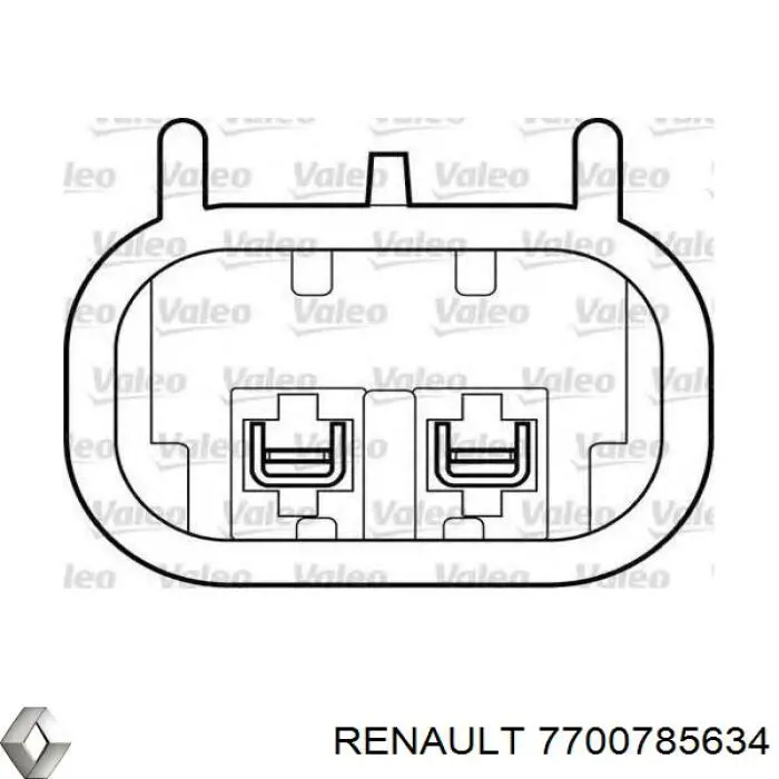 Механизм стеклоподъемника двери передней правой 7700785634 Renault (RVI)