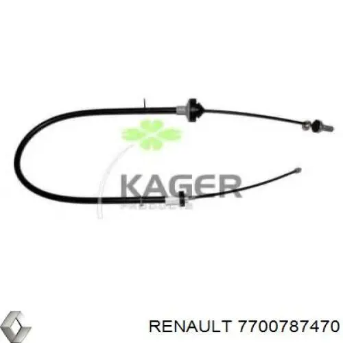 Купить 7700787470 Renault (RVI) Трос сцепления