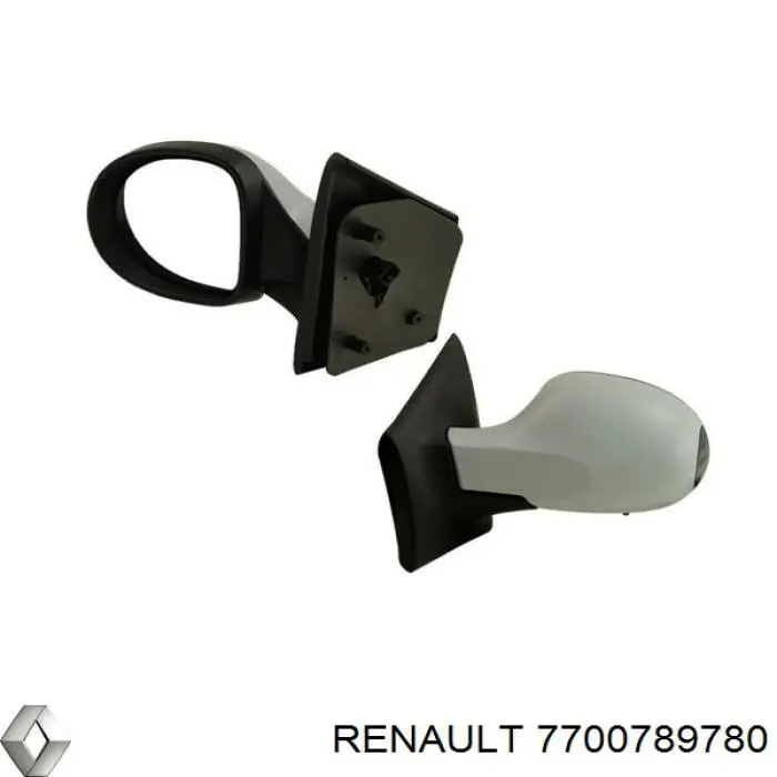 Купить 7700789780 Renault (RVI) Боковое зеркало заднего вида правое