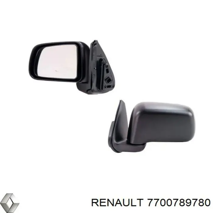 Наружное зеркало правое Renault (RVI) 7700789780 цена, от 17.47 USD