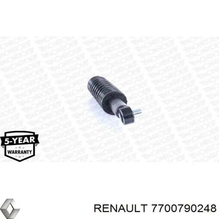 Купить 7700790248 Renault (RVI) Амортизатор задней подвески