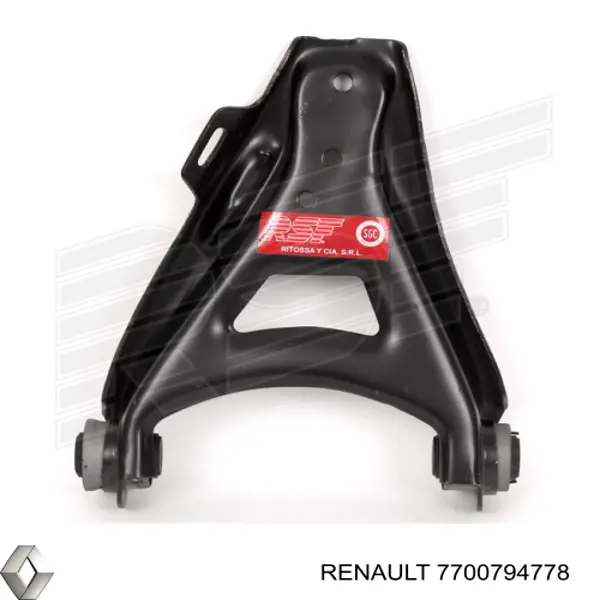 Правый рычаг передней нижней подвески Renault (RVI) 7700794778 цена, от 41.53 USD