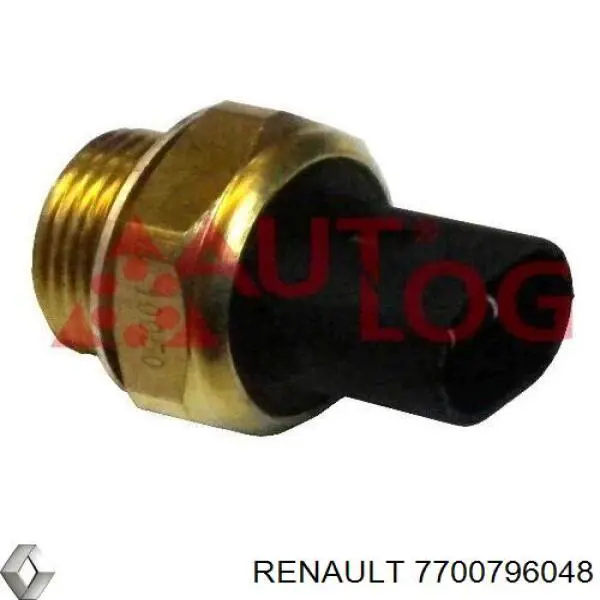 7700796048 Renault (RVI) датчик температуры охлаждающей жидкости (включения вентилятора радиатора)