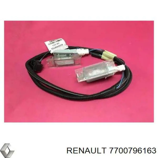 Купить 7700796163 Renault (RVI) Фонарь подсветки номерного знака