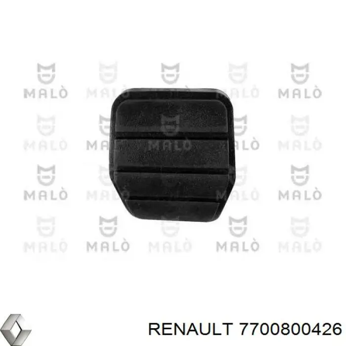 7700800426 Renault (RVI) placa sobreposta de pedal do freio