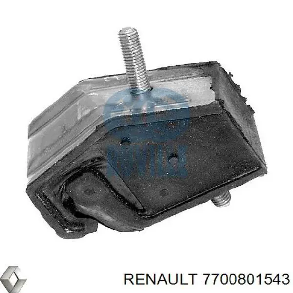 Подушка (опора) двигателя левая передняя 7700801543 Renault (RVI)