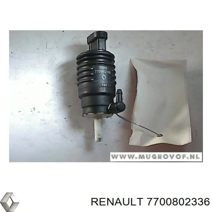 Купить 7700802336 Renault (RVI) Моторчик омывателя переднего стекла