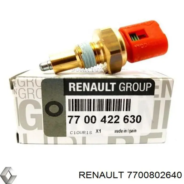 Датчик включения фонарей заднего хода 7700802640 Renault (RVI)