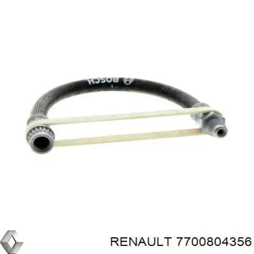 Шланг тормозной передний 7700804356 Renault (RVI)