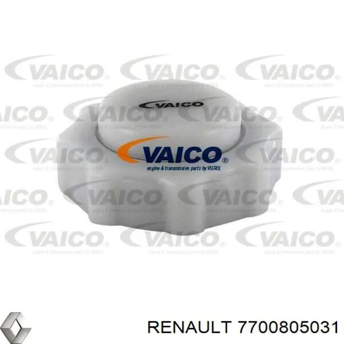 Купить 7700805031 Renault (RVI) Крышка/пробка расширительного бачка