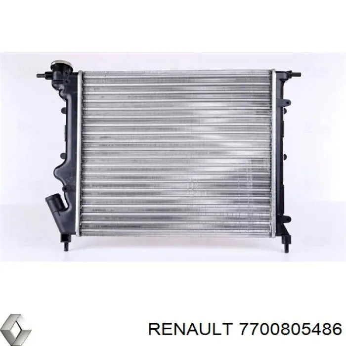 Радиатор 7700805486 Renault (RVI)