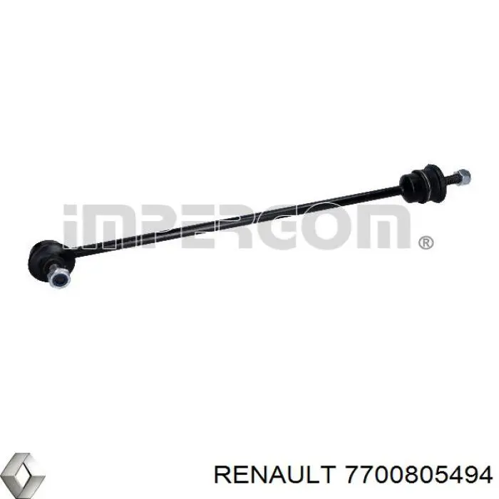 Тяга переднего стабилизатора Renault (RVI) 7700805494 цена, от 9.06 USD