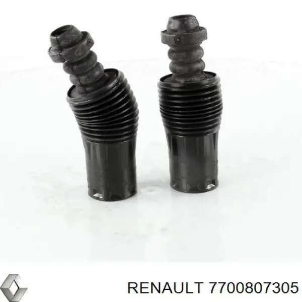 Pára-choque (grade de proteção) de amortecedor traseiro + bota de proteção para Renault Safrane (B54)
