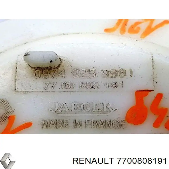 Датчик уровня топлива в бензобаке Renault (RVI) 7700808191 цена, от 33.79 USD