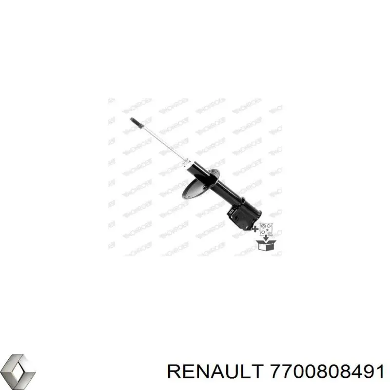 Амортизатор передний 7700808491 Renault (RVI)