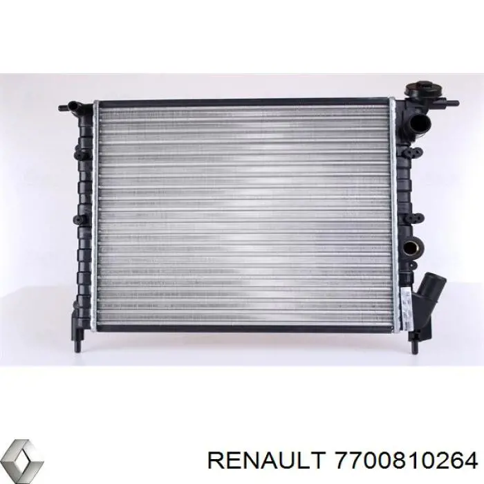 Радиатор охлаждения двигателя Renault (RVI) 7700810264 цена, от 48.81 USD