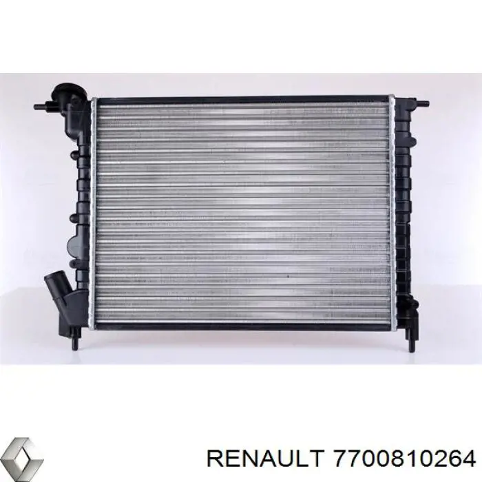 Купить 7700810264 Renault (RVI) Радиатор водяной