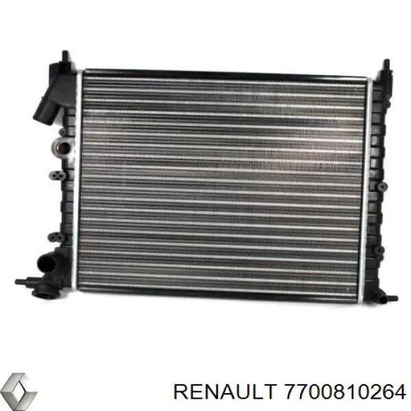 Радиатор 7700810264 Renault (RVI)