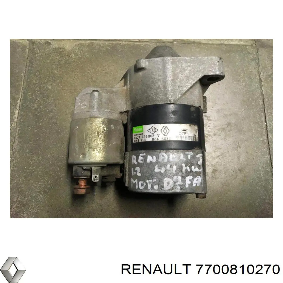 Мотор вентилятора печки (отопителя салона) Renault (RVI) 7700810270 цена, от 28.16 USD