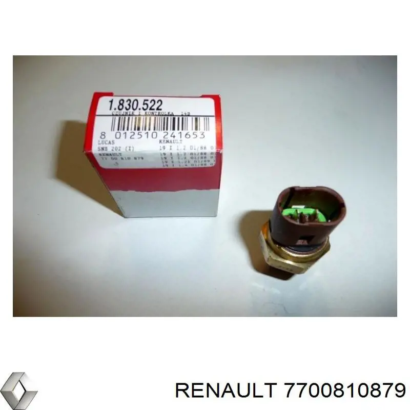 7700810879 Renault (RVI) датчик температуры охлаждающей жидкости