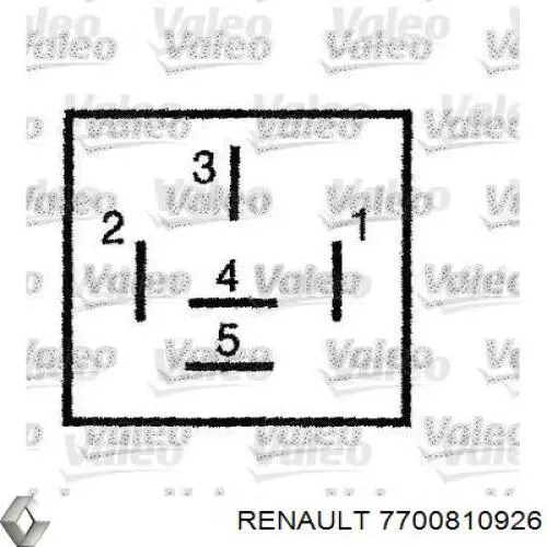 7700810926 Renault (RVI) 