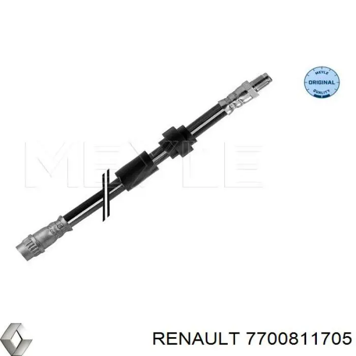 Купить 7700811705 Renault (RVI) Задний тормозной шланг