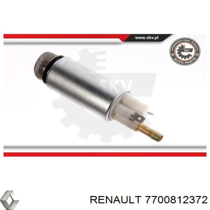 Элемент-турбинка топливного насоса Renault (RVI) 7700812372 цена, от 28.09 USD