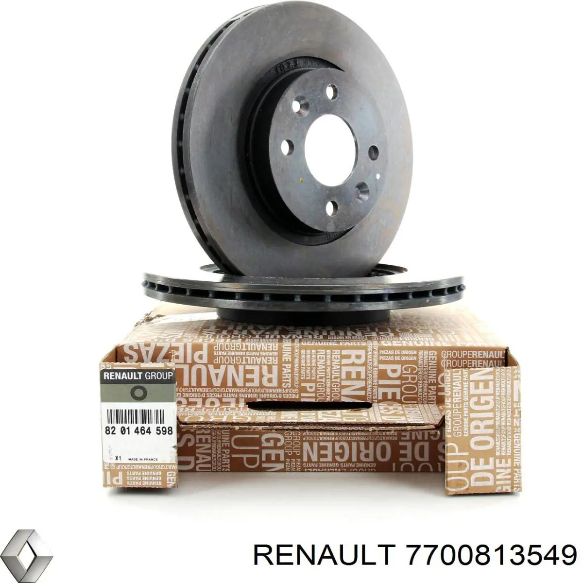 Тормоз дисковый передний Renault (RVI) 7700813549 цена, от 28.14 USD