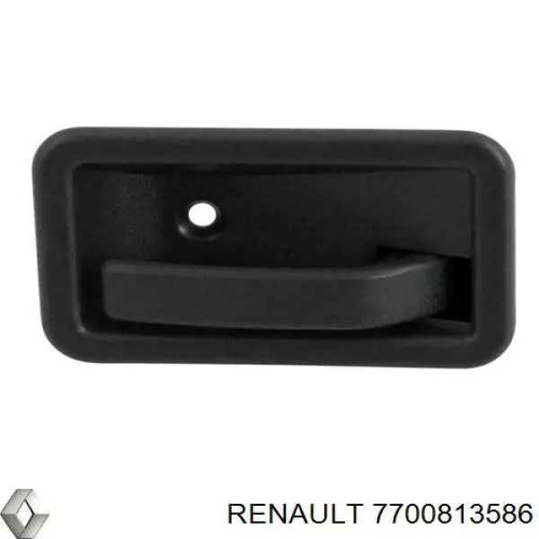 Купить 7700813586 Renault (RVI) Ручка двери правой внутренняя передняя/задняя