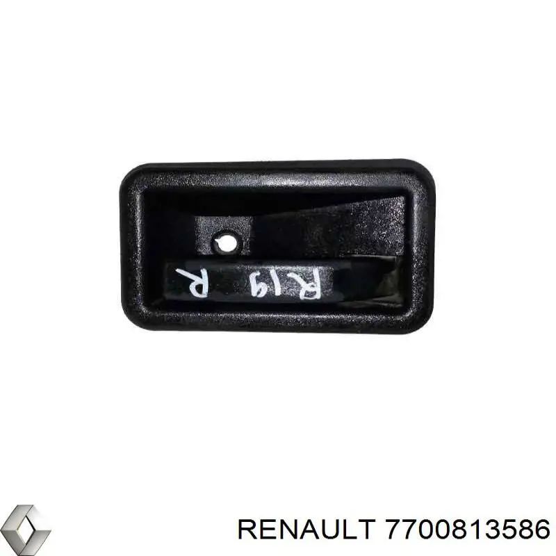 Ручка двери правой, внутренняя, перед/зад Renault (RVI) 7700813586 цена, от 5.33 USD