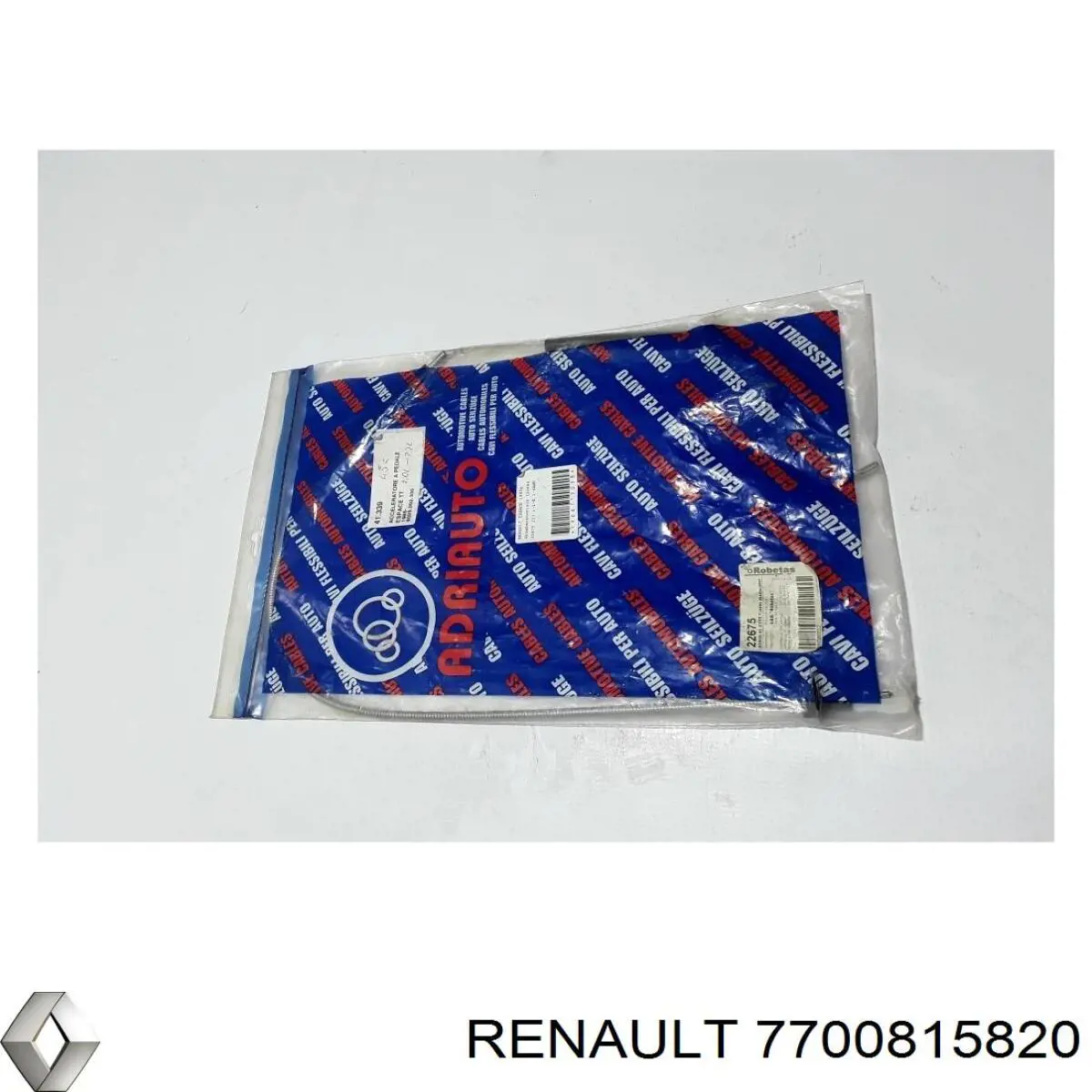 Трос газа 7700815820 Renault (RVI)